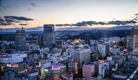 自由夜訪仙台市區