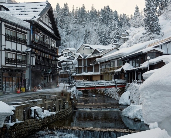 ❆銀山溫泉街(大正時代的氛圍街道散策)