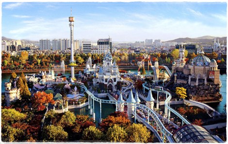 韓國最大的室內樂園~樂天世界Lotte World(含自由券)
